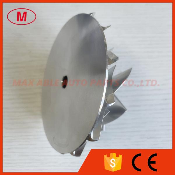 forward 75.88/108.90mm 7+7 blades high performance Turbo milling/aluminum 2618/billet compressor wheel
