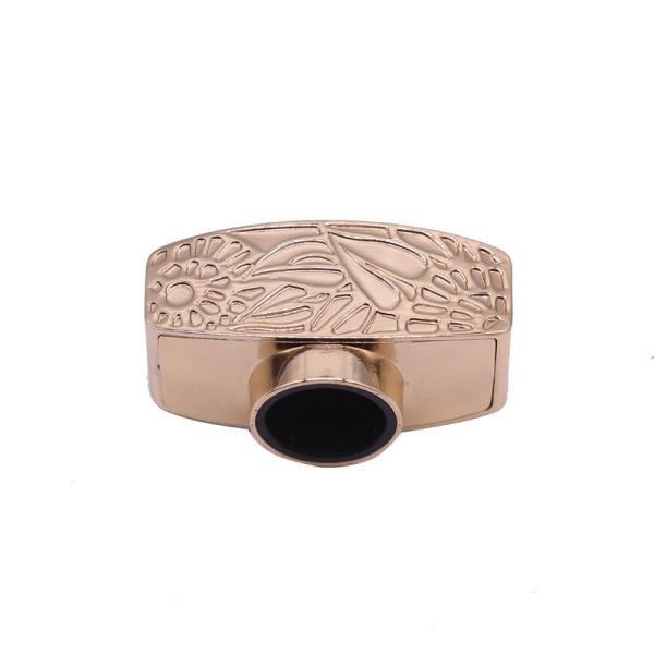 Buy Mini Custom Logo Zamac Perfume Cap Replacement For Luxury Perfume Bottle at wholesale prices