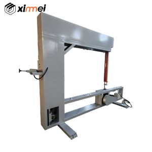 4 Wheel Knife Foam Sponge Cutting Machine