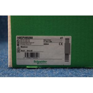 Schneider Electric 140CPU65260 Quantum PLC with Mathematical CPU and Unity