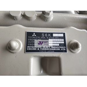 MITSUBISHI 3066 S6K Engine Assy For Excavator E320C