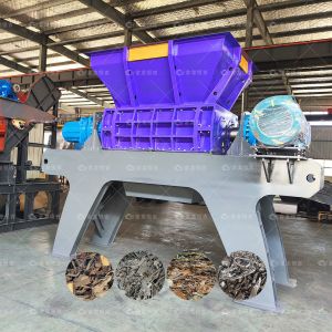 Quality Double Shaft Metal Shredder Machine with 90 kW Power 20100 kg Weight and 9CrSi/D2/SKD-11 Blades for sale