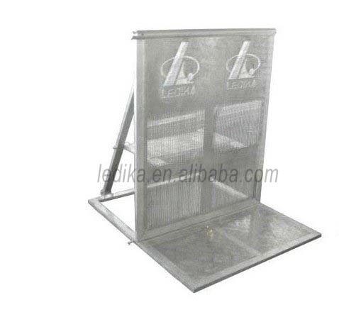 Buy Aluminum Crowd Control Barrier Security Protection For Public Safety at wholesale prices