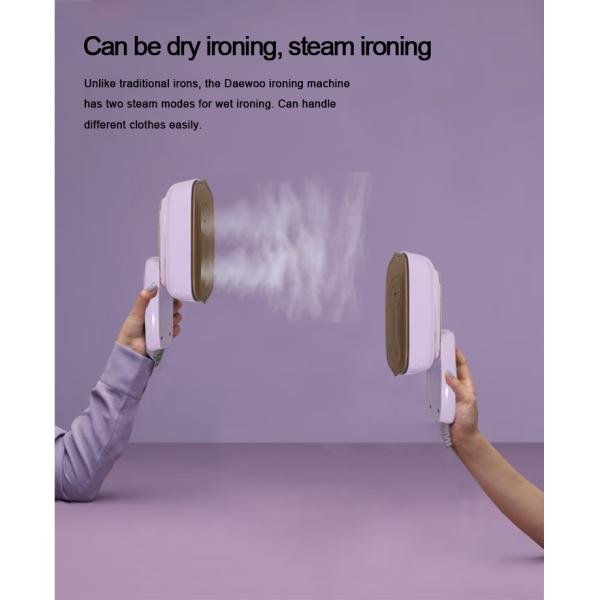 3 Levels Gears Mini Steamer Press for Clothes Rotatable Function Portable Electric Iron