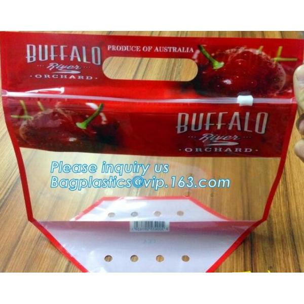 printed slider zipper grape packing bag, CPP plastic stand up pouch slider zip