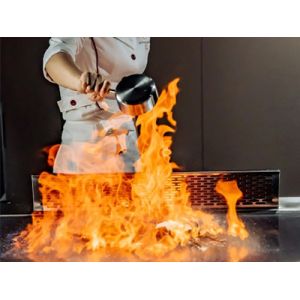 Custom Teppanyaki Grill Table for Hotels & Restaurants