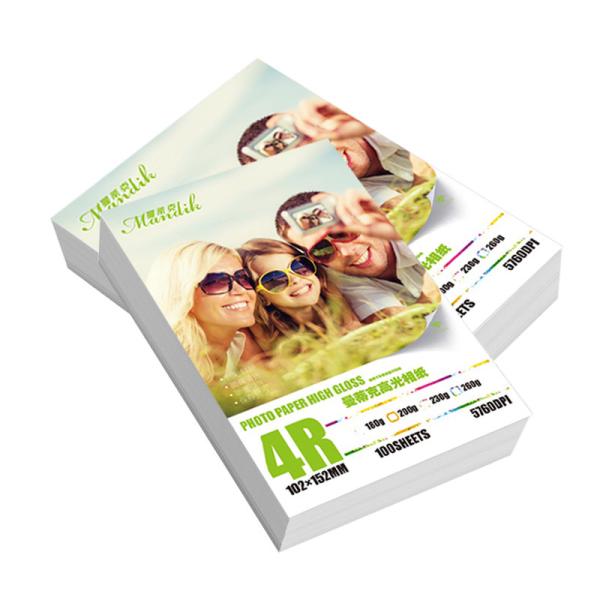 Buy 5R Single Side Printing Cast Coated High Glossy Photo Paper at wholesale prices