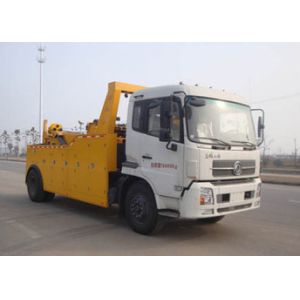 Durable 155KW 80KN Wrecker Tow Truck , 6tons - 60tons Breakdown Recovery Truck