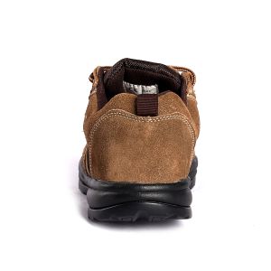 Unisex Protective Shoes With Low Top Crafted From Genuine Leather