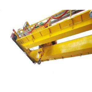 20 / 5T A6 QY Double Girder Overhead Crane Travelling Insulation Bridge
