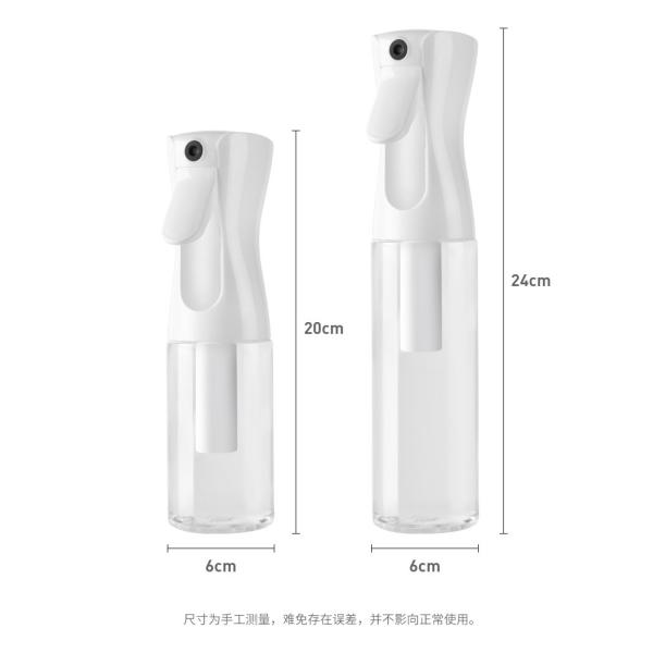 Hot sell continuous spray 200ml 500ml continuous spray bottle fine mist sprayer plastic spray bottles Plastic Injection