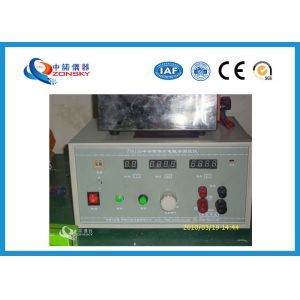 Quality Semiconductor Volume Resistivity Testing Equipment 23 ± 2 ℃ Ambient temperature for sale