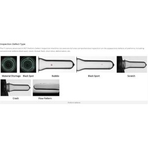 Advanced AI Quality Assurance Cosmetic Preform Visual Inspection Solution with