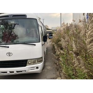 24-30 Seats Toyota Coaster Used Japan , Original Toyota Van Second Hand