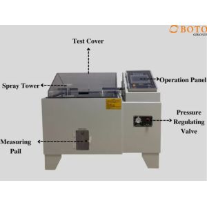 Salt Spray Test Chamber AC 220V 50Hz Test Method 48-1000hrs For Corrosion