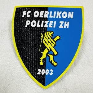 Custom Square Shape 3D Silicone Patch with Ultrasonic Cut and Plating Technics