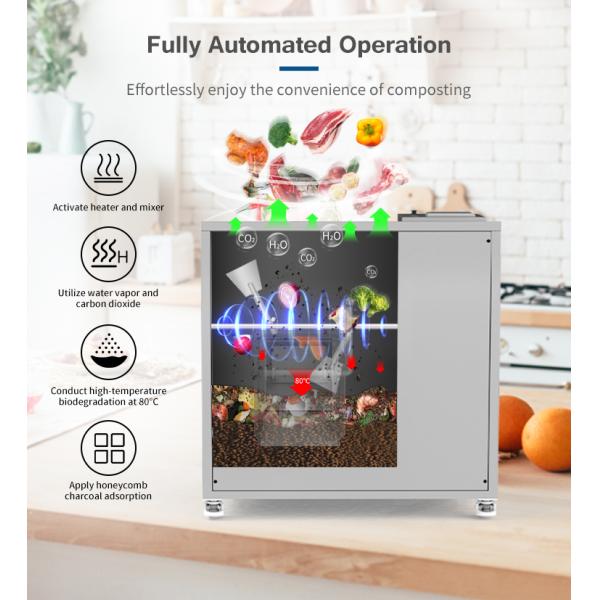 Commercial Garbage Disposal Compost Making Machines Food Waste Recycling Machine