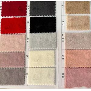 Polyester Fur Rabbit hair Jacquand new designs Static-free for High fashion