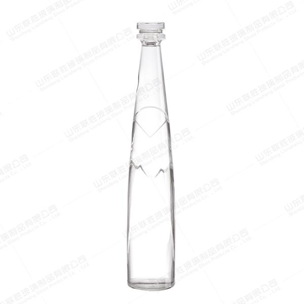 Buy 250ml 500ml 750ml Glass Wine Bottle for Open Fine Wine Sealed White Whiskey Vodka Gin at wholesale prices
