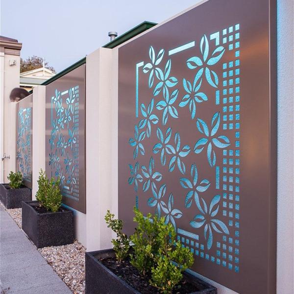 Buy Surface Powder Coated Aluminum Garden Fence Privacy Security Noise reduction at wholesale prices