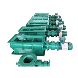 Smooth Running Rigid Impeller Feeder Dust Removal System Feeding Machine