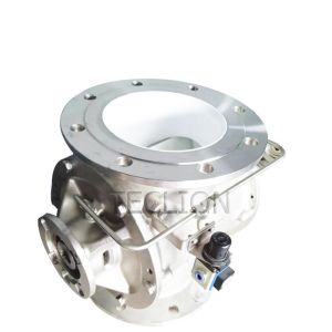 Ceramic Pneumatic Rotary Vane Feeder Actuator Airlock Motor