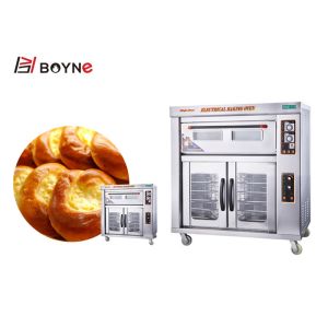 Electric Bread Commercial Kitchen Proofer Single Deck Twelve Trays Temperature