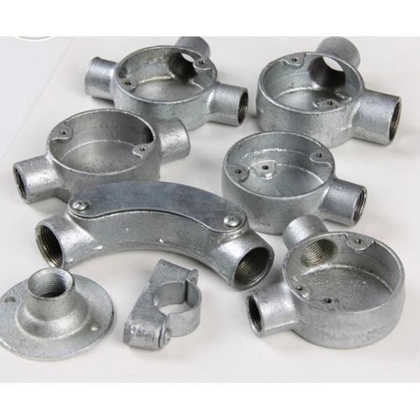 Buy Malleable Iron Aluminum Electrical Junction Box Galvanized 20mm 25mm at wholesale prices