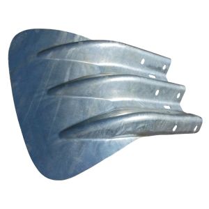 Hot Dipped Galvanized Guardrail End Wings Fishtail Terminal End for Wave Shape