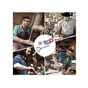 Carbon Steel 600kg U Bolt antislip Pull Action Latch Clamps