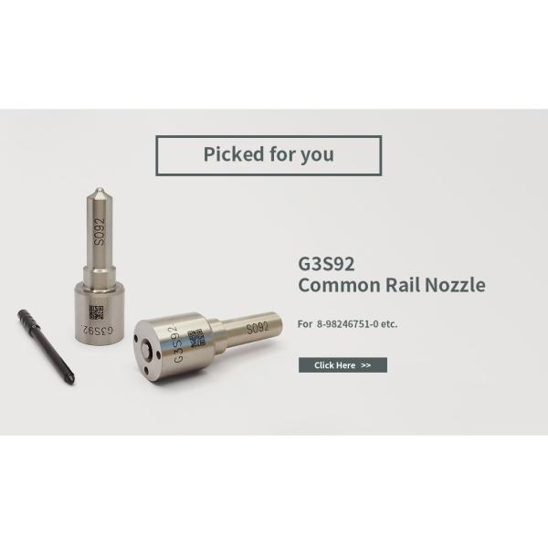 G3S84 Denso Common Rail Nozzle For Injectors 295050-1650 23670-E0600