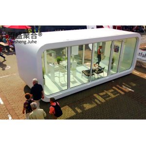 Mobile Integrated House Eco Friendly Galvanized Steel Frame for Apple Capsule