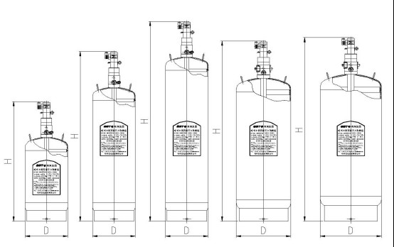 Indoor Safety Automatic Fire Extinguishing System NOVEC 1230 Fire Extinguisher
