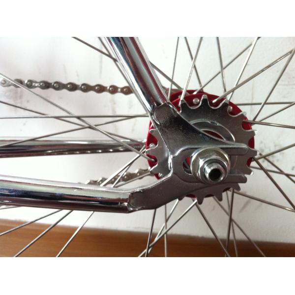 700C Lugged 4310 CR-MO Steel Frame Fork Vintage Single Speed Fixed Gear Road Bar Bike