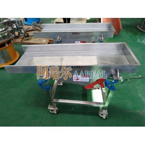 Portable Small Size Food Grade Stainless Steel Vibratory Feeder with New Shaker