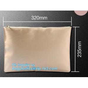 PU Pencil Bag Stationery Storage Organizer Bag Boys pink Girls Pencil Case For