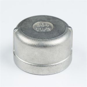 Female BSP Malleable Cast Iron Stainless Steel Pipe Fitting SS 304 316L Round
