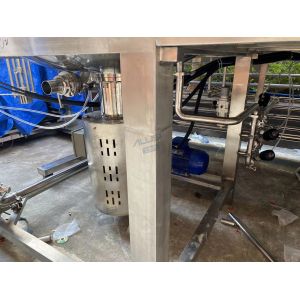 SUS304 Cosmetic Vacuum Emulsifying Machine Cream Oil Mixing Machine