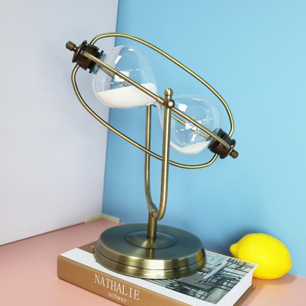 ISO9001 Vintage Hourglass Custom For Home Decoration