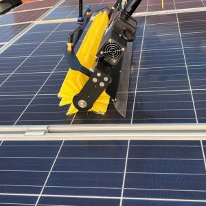 US Currency Supported Nylon Spiral Cylinder Photovoltaic Solar Panel Cleaning