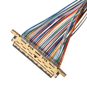 Type-C USB 3.0 TO 20453-230T-03 Cables Made To Measure Coaxial Connector To