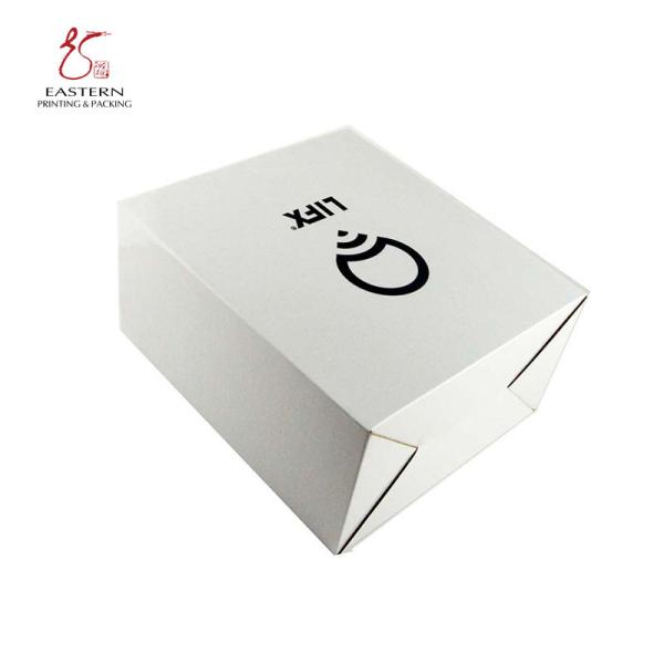 Eastern 230mm Height Corrugated Shoe Box With Customized Logo