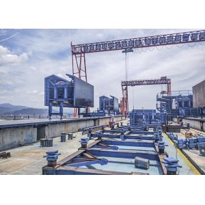 Q235 345 Steel Precast Concrete Formwork System Customized Color Easy Installati