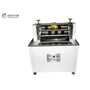 Semi Automatic Lithium Ion Battery Slitting Cutting Machine Electrode Slitting