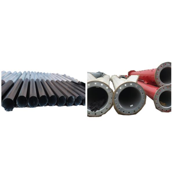 10-50m High Tension Galvanized Steel Pole Tower , Steel Utility Poles