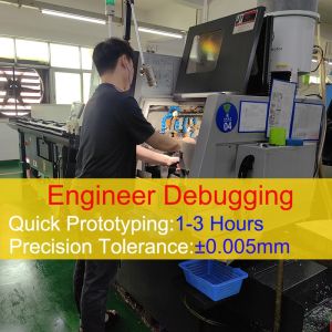 OEM Low Volume CNC Turning Aluminum Parts Brass CNC Turned Components Machining