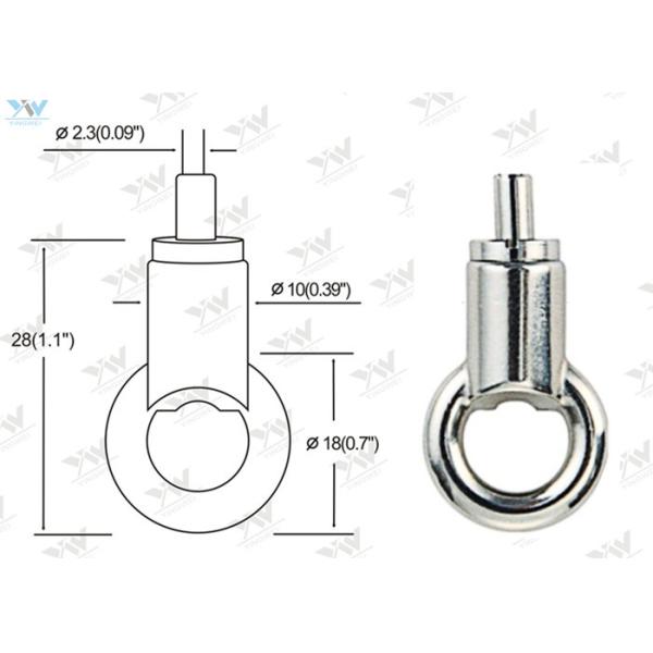 Buy Practical Adjustable Aircraft Cable Hanging Kit For Architectural Lighting at wholesale prices