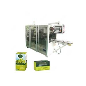 Electric Automatic Tea Box Cellophane Wrapping Machine Stainless Steel