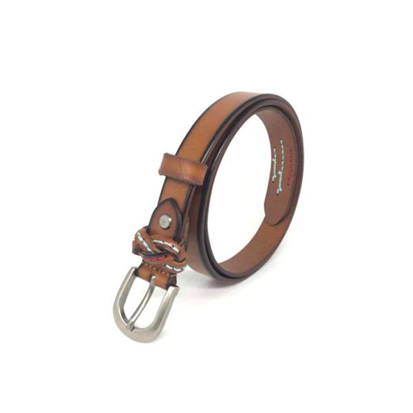 Buy Hand Stitching Brown 23mm Women's Fashion Leather Belts at wholesale prices
