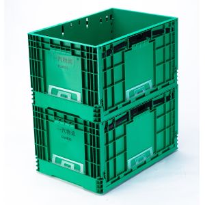 PP Eco-Friendly Foldable Moving Container Stackable Turnover Plastic EU Folding